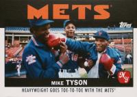 2021 Topps X ESPN 30 for 30 Once Upon A Time in Queens #21 Mike Tyson NY Apple Baseball Card