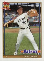 1991 Topps #565 Craig Biggio Baseball Card