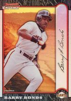 1999 Bowman Chrome International #34 Barry Bonds Refractor Baseball Card