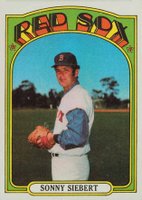 1972 Topps #290 Sonny Siebert Baseball Card