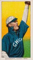 1909 White Borders Polar Bear #142 Patsy Dougherty Arm in Air Baseball Card
