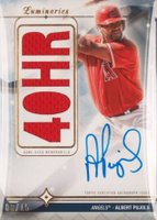 2023 Topps Luminaries Home Run Kings Autograph Relics #AP2 Albert Pujols Baseball Card