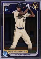 2024 Bowman Draft #BDC72 Braylon Payne Chrome Baseball Card