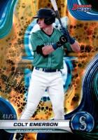 2024 Bowman's Best Top Prospects #TP22 Colt Emerson Gold Lava Baseball Card