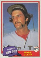 1981 Topps #748 Mark Clear Traded Baseball Card