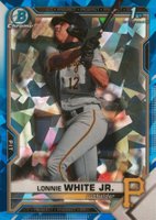 2021 Bowman Draft Chrome Sapphire Edition #BDC28 Lonnie White Jr. Baseball Card