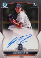 2023 Bowman Chrome Prospect Autographs #CPAWF Wilmer Flores Baseball Card