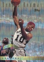 1995 Topps #11 Dennis Rodman Basketball Card