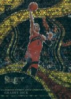 2023 Panini Select #287 Gradey Dick Gold Disco Basketball Card
