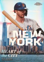 2022 Topps Chrome Heart of the City #HOC4 Pete Alonso Baseball Card