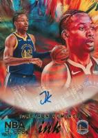 2022 Panini NBA Hoops Hoops Ink #HIJNK Jonathan Kuminga Basketball Card