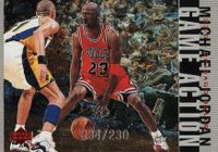 1998 Upper Deck MJ Living Legend Game Action #G6 Michael Jordan Silver Basketball Card