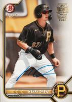 2024 Topps Archives Signature Series #BD7 Henry Davis 2022 Bowman Draft Baseball Card