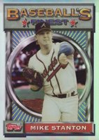 1993 Finest #176 Michael Stanton Refractor Baseball Card