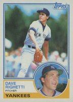 1983 Topps #176 Dave Righetti Baseball Card