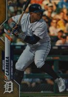2020 Topps #336 Miguel Cabrera Gold Foil Baseball Card