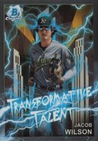 2023 Bowman Draft Transformative Talent #TT17 Jacob Wilson Baseball Card