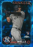 2024 Topps Chrome Sapphire Update Series #325 Austin Wells Baseball Card