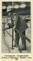 1916 Sporting News #36 Charles Comiskey Blank Back Baseball Card