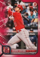 2022 Bowman #68 Shohei Ohtani Fuchsia Baseball Card