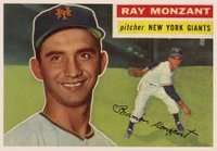 1956 Topps #264 Ray Monzant Baseball Card