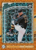 2024 Panini Donruss #131 Paul Skenes Optic-Orange Velocity Baseball Card
