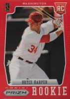 2012 Panini Prizm #152 Bryce Harper Red Prizm Baseball Card
