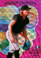 2023 Goodwin Champions Platinum #93 Jackson Holliday Pink Wave Baseball Card