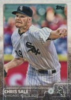 2015 Topps #376 Chris Sale Pitching Baseball Card