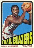 1972 Topps #84 Stan McKenzie Basketball Card