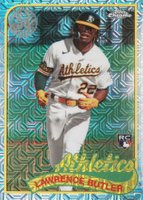 2024 Topps Silver Pack 1989 Chrome Promo #T89C57 Lawrence Butler Baseball Card