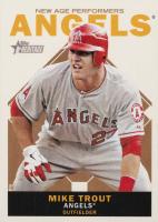 2013 Topps Heritage New Age Performers #NAPMT Mike Trout Baseball Card