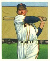1950 Bowman #64 Alvin Dark Baseball Card