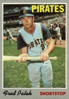 1970 Topps #94 Fred Patek Baseball Card