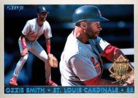 1993 Fleer Final Edition Diamond Tribute #8 Ozzie Smith Baseball Card
