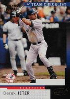2004 Leaf #280 Derek Jeter Press Proof Gold Baseball Card