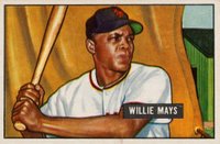 1951 Bowman #305 Willie Mays Baseball Card