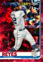2019 Topps Chrome Sapphire Edition #186 Franmil Reyes Red Refractor Baseball Card