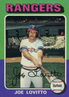 1975 Topps #36 Joe Lovitto Baseball Card