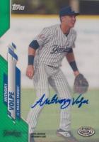 2020 Topps Pro Debut #PD102 Anthony Volpe Autograph-Green Baseball Card