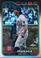 2024 Topps Chrome Update #USC95 Shota Imanaga Refractor Baseball Card