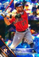 2016 Topps Chrome Sapphire Edition #317 Jose Altuve Baseball Card