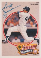 1990 Upper Deck Heroes Reggie Jackson #3 1977 Mr. October Baseball Card
