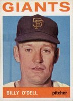1964 Topps #18 Billy O'Dell Baseball Card
