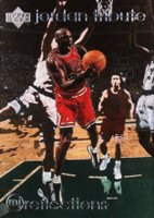 1998 Upper Deck Jordan Tribute #MJ68 Michael Jordan MJ Reflections Basketball Card