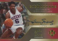 2004 Ultimate Collection Ultimate Signatures #US-JE Julius Erving Basketball Card