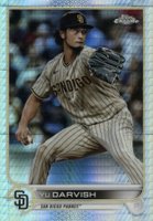 2022 Topps Chrome #191 YU Darvish Refractor Baseball Card