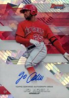 2017 Bowman's Best Best of 2017 Autograph #B17JA Jo Adell Atomic Refractor Baseball Card