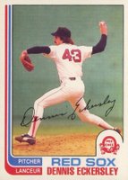 1982 O-Pee-Chee #287 Dennis Eckersley Baseball Card