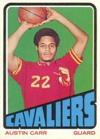 1972 Topps #90 Austin Carr Basketball Card
